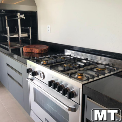 Cozinha em Preto São Gabriel